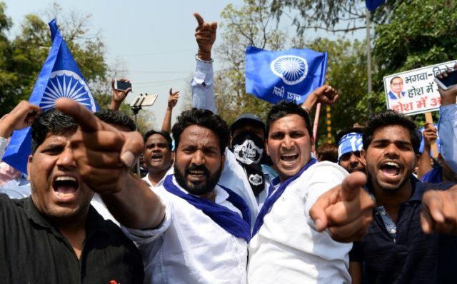 Caste protests across India leave at least four dead