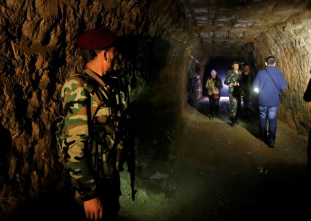 Rebels leave behind labyrinth of tunnels under Syria's Ghouta