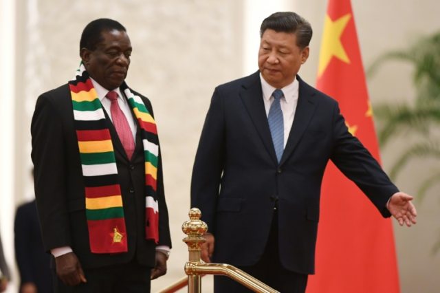 President Xi hails Mugabe's successor as 'old friend of China'