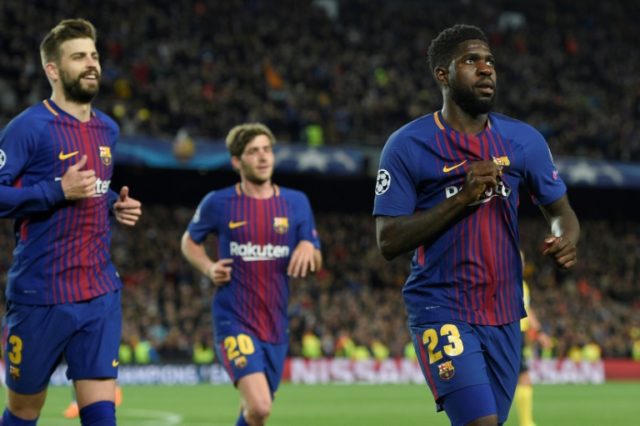 Umtiti declares love for Barca after Roma rout