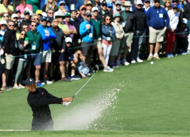 Woods one-over in return as Spieth surges to Masters lead