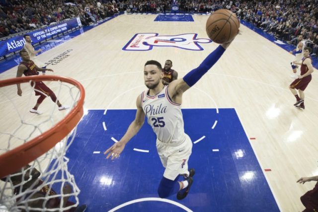 Sixers overcome James to vault into third place