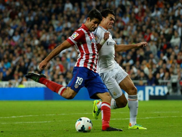 Costa back at Bernabeu for Atletico against Real