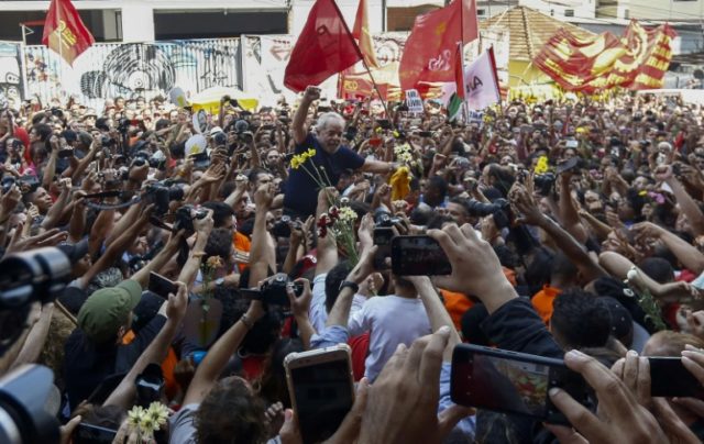 Resistance and samba as supporters rally to defend Brazil's Lula
