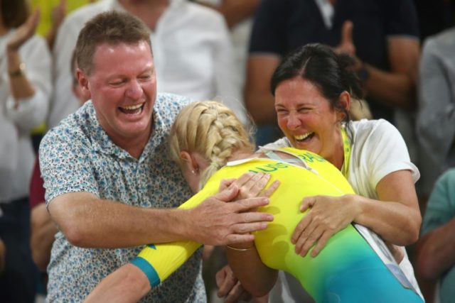Aussie cyclist back from brink for emotional Games glory