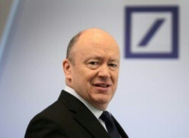 Crisis-hit Deutsche Bank pushes out British CEO
