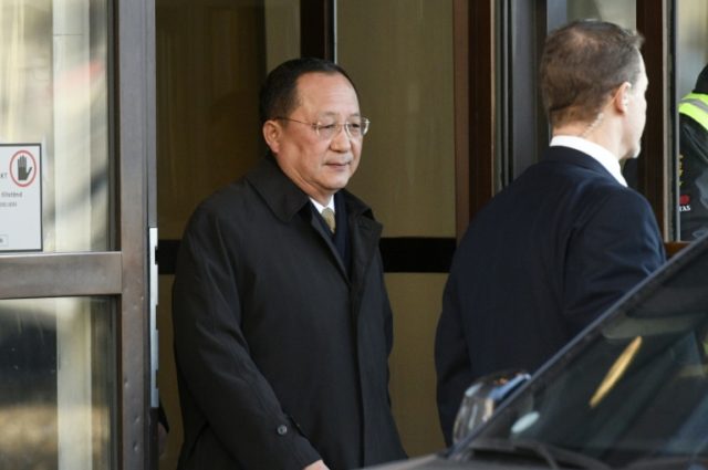 N. Korea FM in rare Moscow visit amid diplomatic thaw