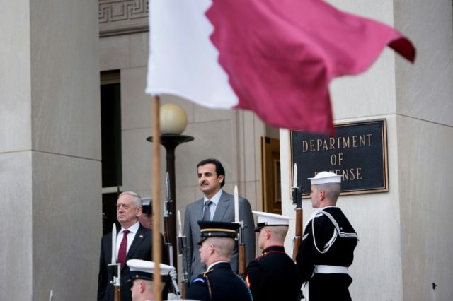 US agrees guided missiles for Qatar before Trump talks