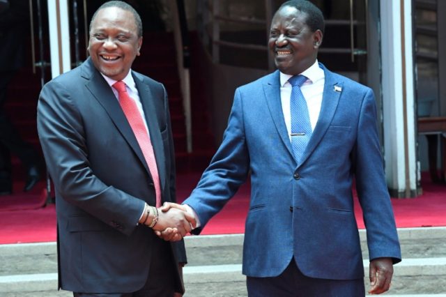With a handshake, Kenya leaves behind divisive poll