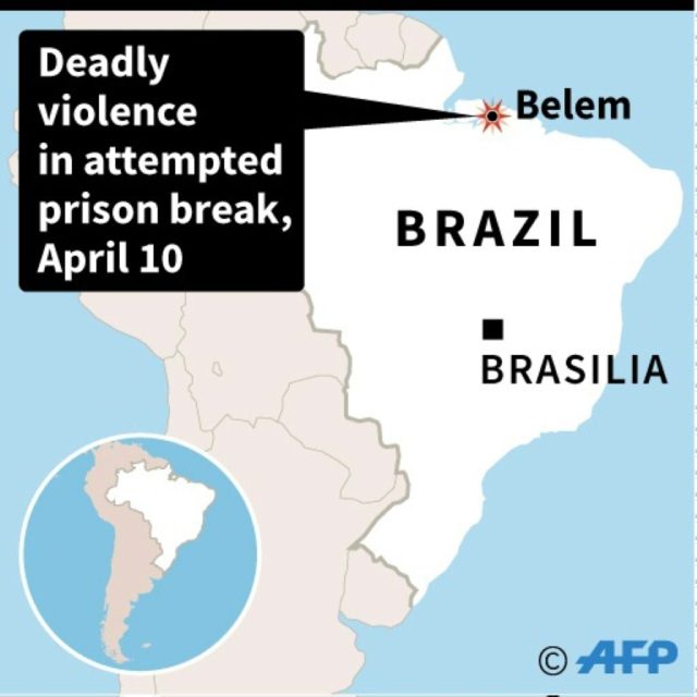 At least 21 killed in Brazil prison breakout bid: officials