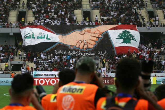 Iraq's football fans enjoy first international club tie since ban