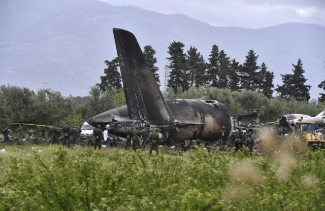 257 dead as military plane crashes in Algeria's worst air disaster
