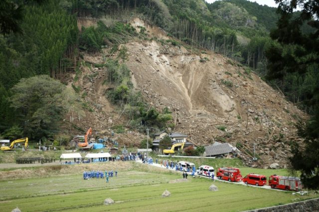 One killed as landslide engulfs houses in Japan