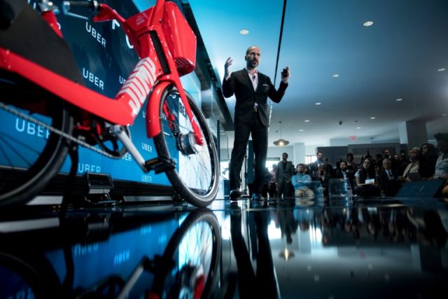 With bikes, transit, Uber unveils urban transport vision
