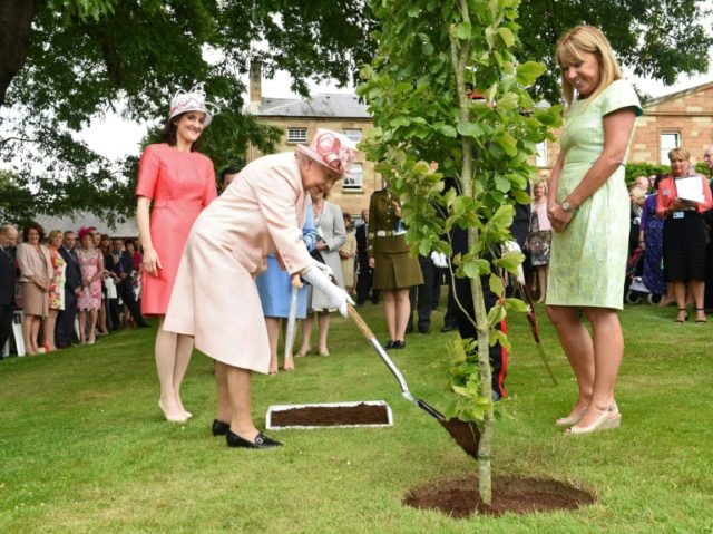 British Queen's secret passion for trees revealed
