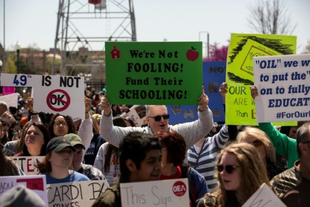 Oklahoma teachers end strike with school funding goal unmet