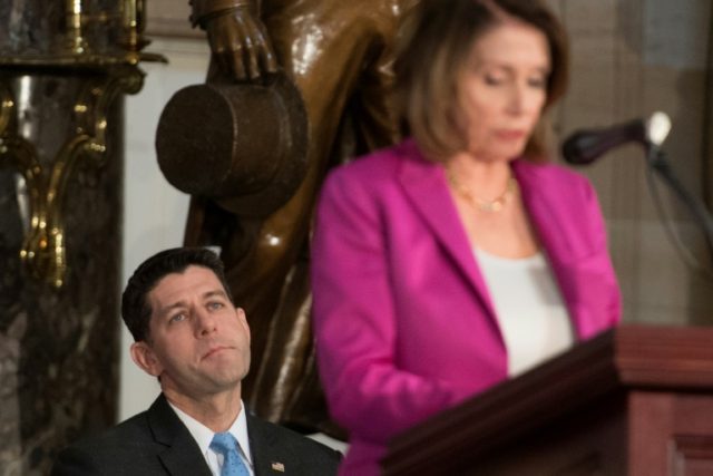 US Speaker of the House Paul Ryan (L) is leaving his post at the end of this year, when mid-term elections have the potential for returning Nancy Pelosi's Democrats back to power in the chamber With House Speaker Ryan's exit, it's Trump's GOP now
