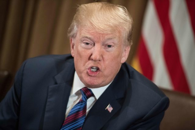 NAFTA talks progressing but no hurry to finish, Trump says