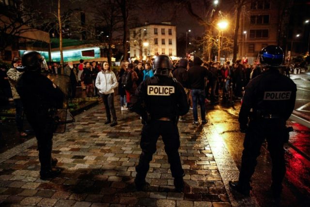 French police clear protesting students at Sorbonne university