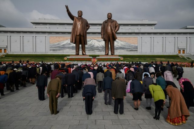 North Korea commemorates birth of its founder
