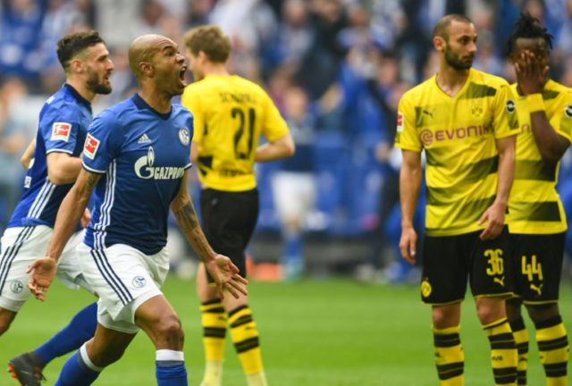 Naldo screamer seals Schalke win over rivals Dortmund