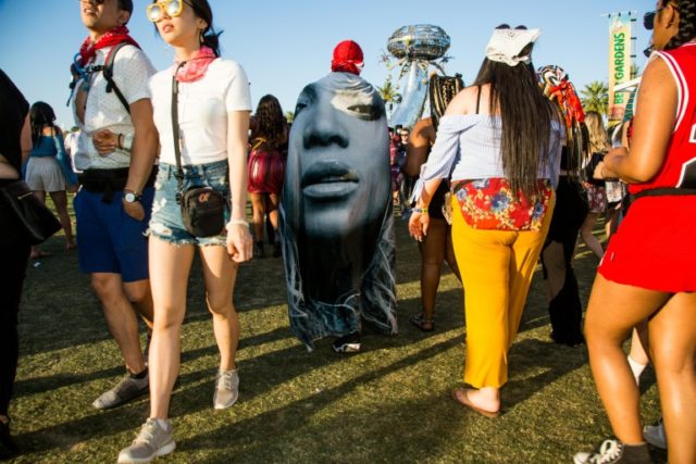 From bondage to flowers, a fashion bonanza at Coachella