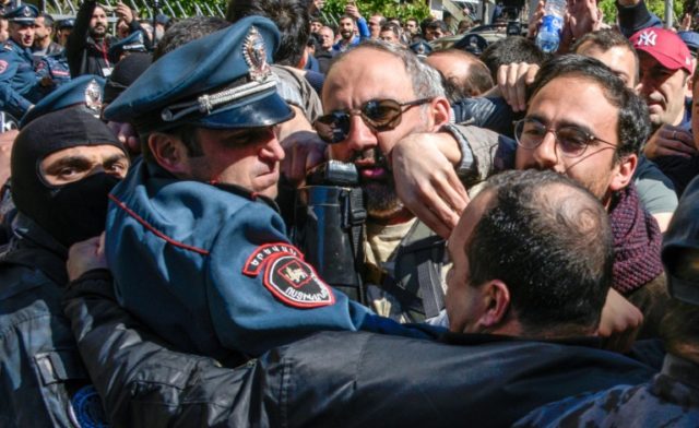 Dozens injured in Armenia rallies against ex-president's grip on power