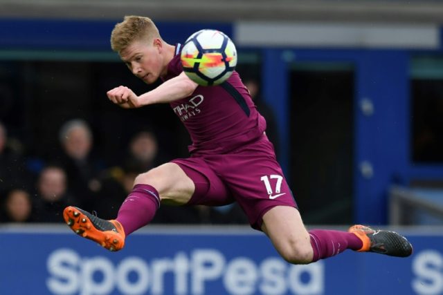 De Bruyne in as Man City dominate Premier League team of the year