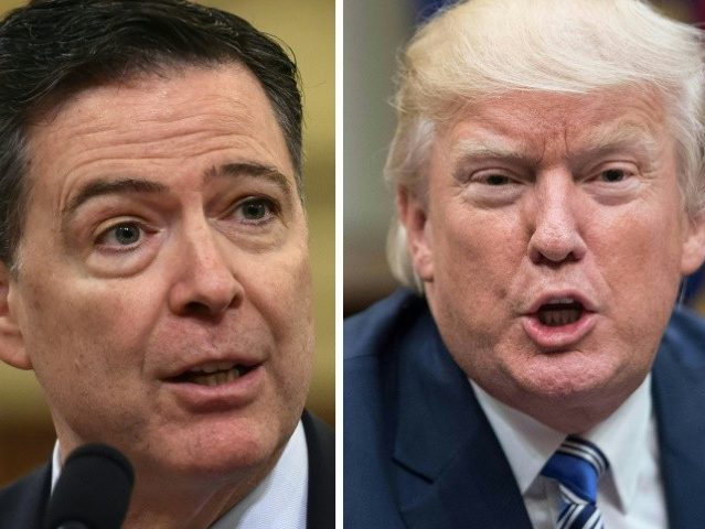 IG Report: James Comey Passed Private Conversation with Trump to FBI Team Investigating Russia Collusion - Breitbart