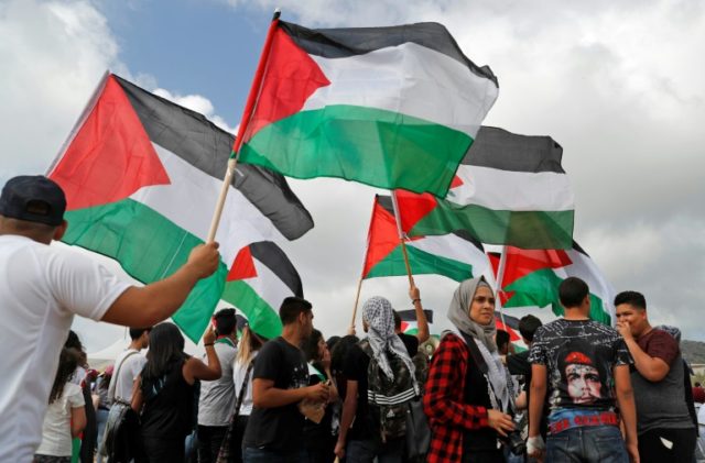 Arab Israelis protest on Jewish state's anniversary