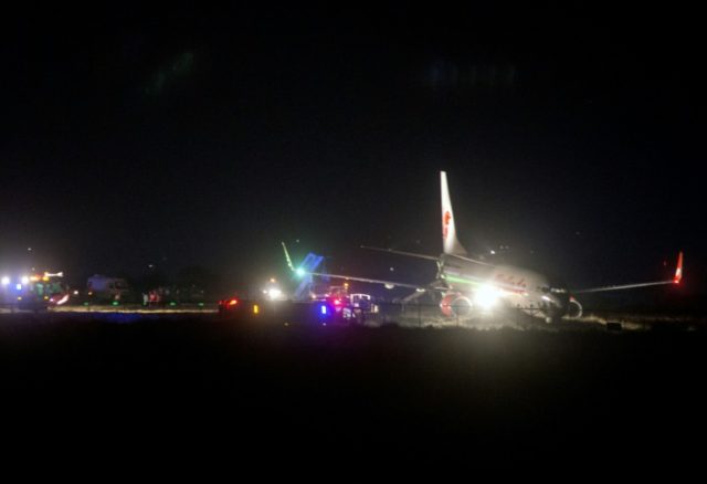 Jet skids off runway causing Kathmandu airport chaos