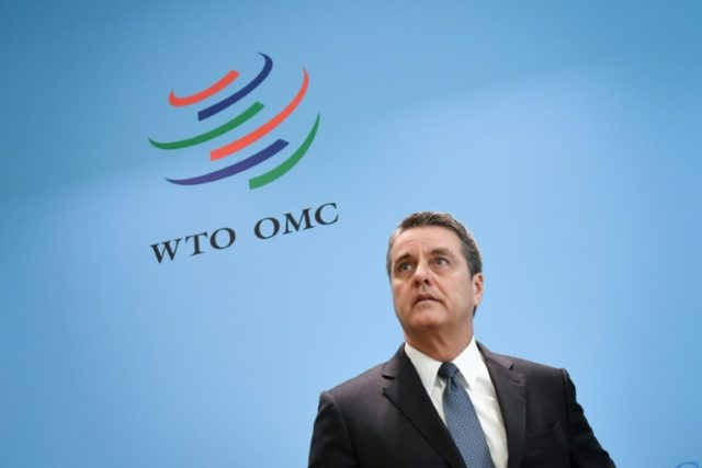 Escalating trade dispute could derail recovery, put 'many jobs at risk': WTO chi