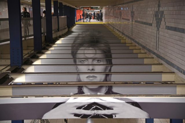 Bowie's New York subway station turns into museum to him