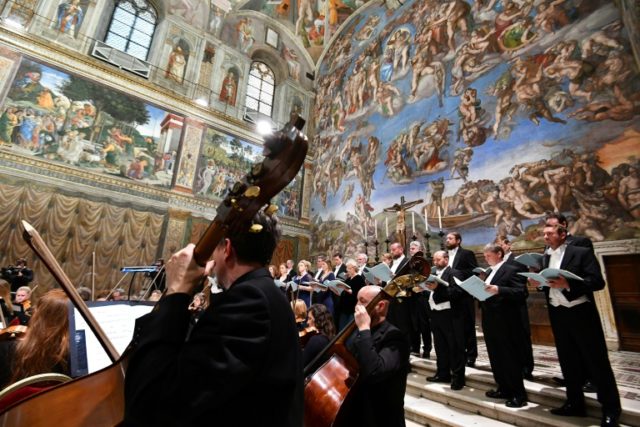 Vatican's Sistine Chapel hosts first live online concert