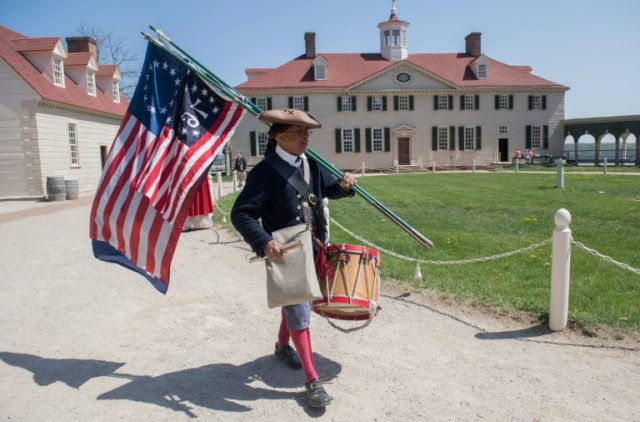 Macron, Trump to dine at Mt Vernon, cradle of French-US amity