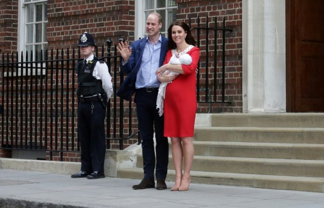 Britain's Prince William and Kate return home with newborn son
