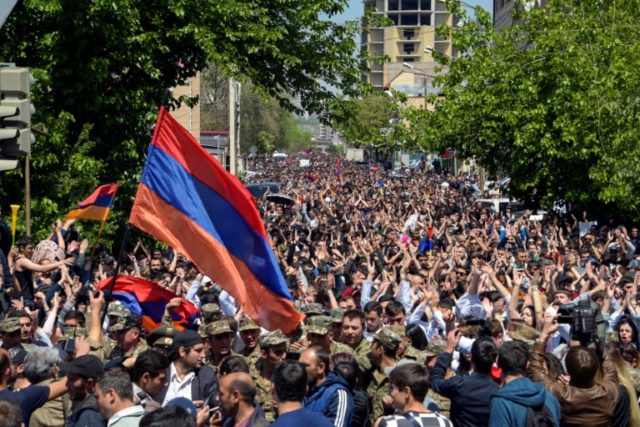 Armenia marks Ottoman massacres after leader quits
