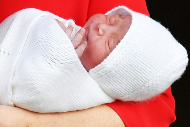 Britain's Charles voices 'great joy' at new royal baby