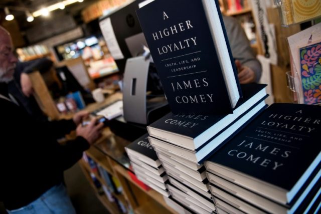 Ex-FBI chief Comey's book sells 600,000 in first week: publisher