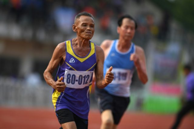 Pacemakers: Thai seniors compete in first 'Elderly Games'
