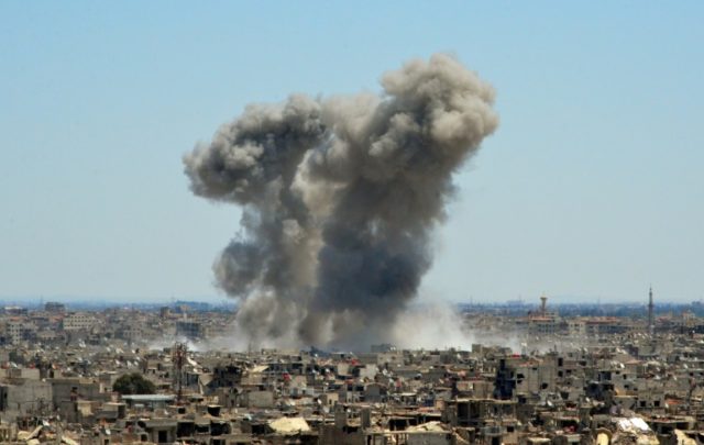 Syria regime strikes kill 6 civilians in south Damascus: monitor