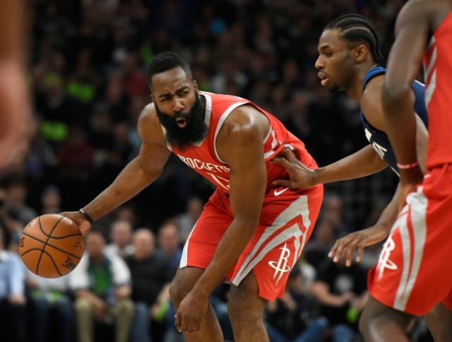 Harden hits heights as Rockets soar over Timberwolves