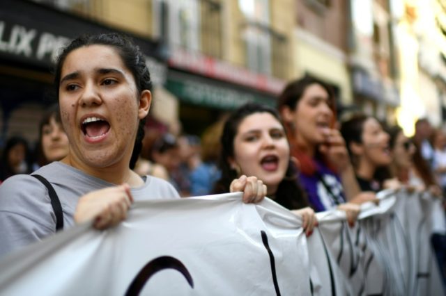 Spanish anger grows over gang's rape acquittal