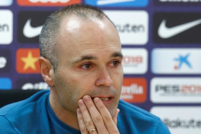 Iniesta to leave Barcelona at the end of the season
