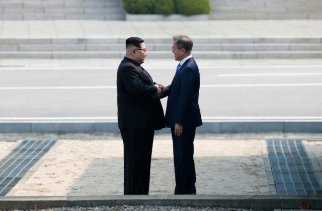 North, South Korea commit to denuclearisation in historic summit