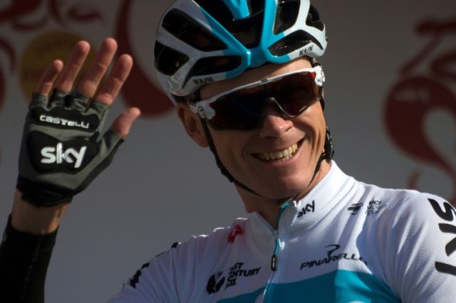 Froome will lead Team Sky at Giro d'Italia: team