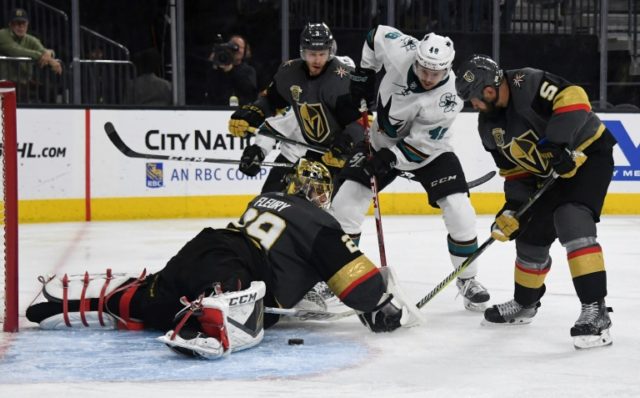 Sharks beat Vegas in double OT, Bruins crush Lightning