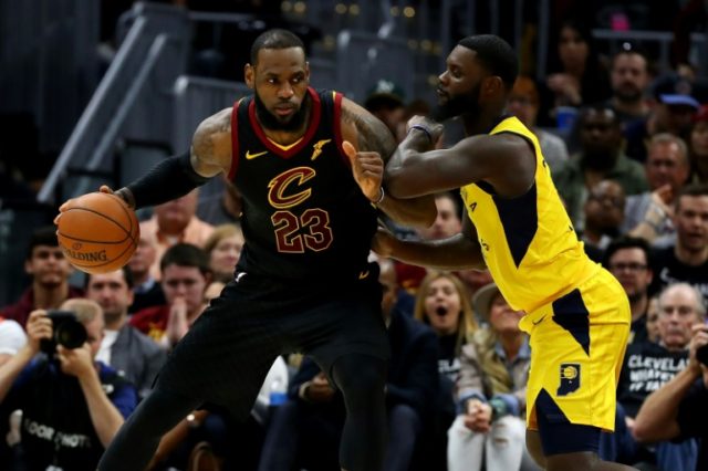 James scores 45 as Cleveland advance in NBA playoffs