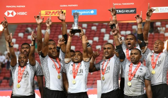 Fiji storm to Sevens victory in Singapore