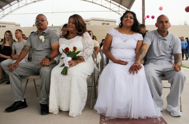Jailbirds in love: 63 inmates marry in Mexico